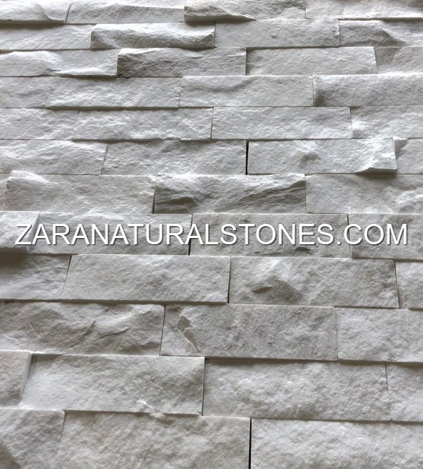 Dolomite White BBQ Facing Fireplace Veneer Stones